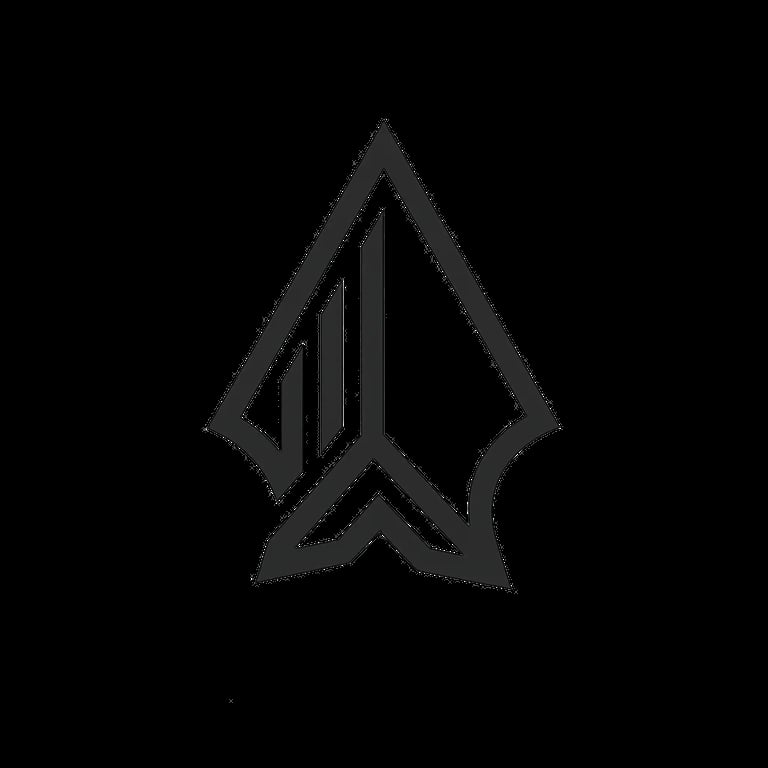 Arrowcrest Capital - Dark gray star icon with geometric diamond and arrow design elements